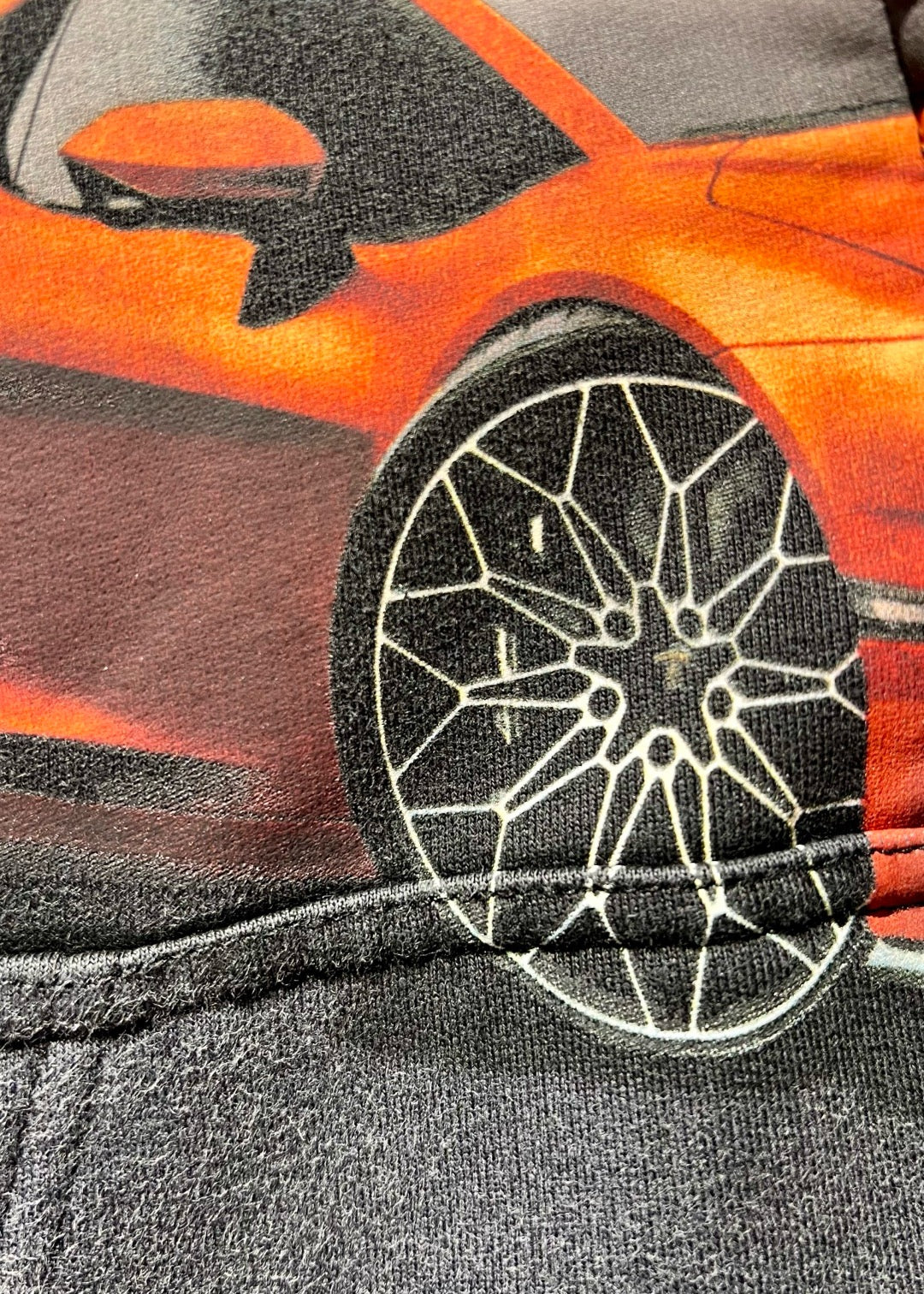 발렌시아가 오토모빌리 람보르기니 스몰 핏 집업 후디 페이드