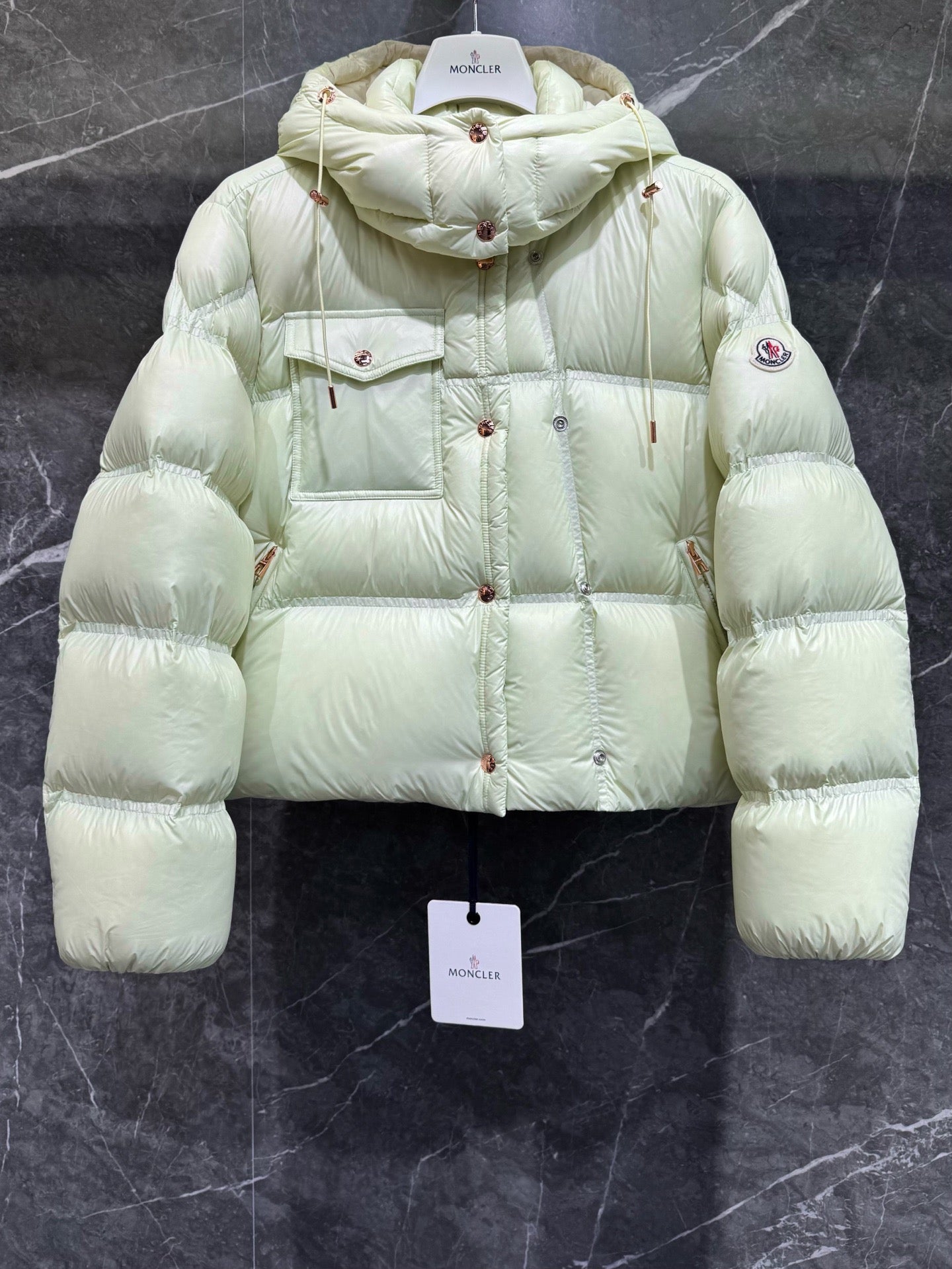 ANDRO 여성 다운 자켓