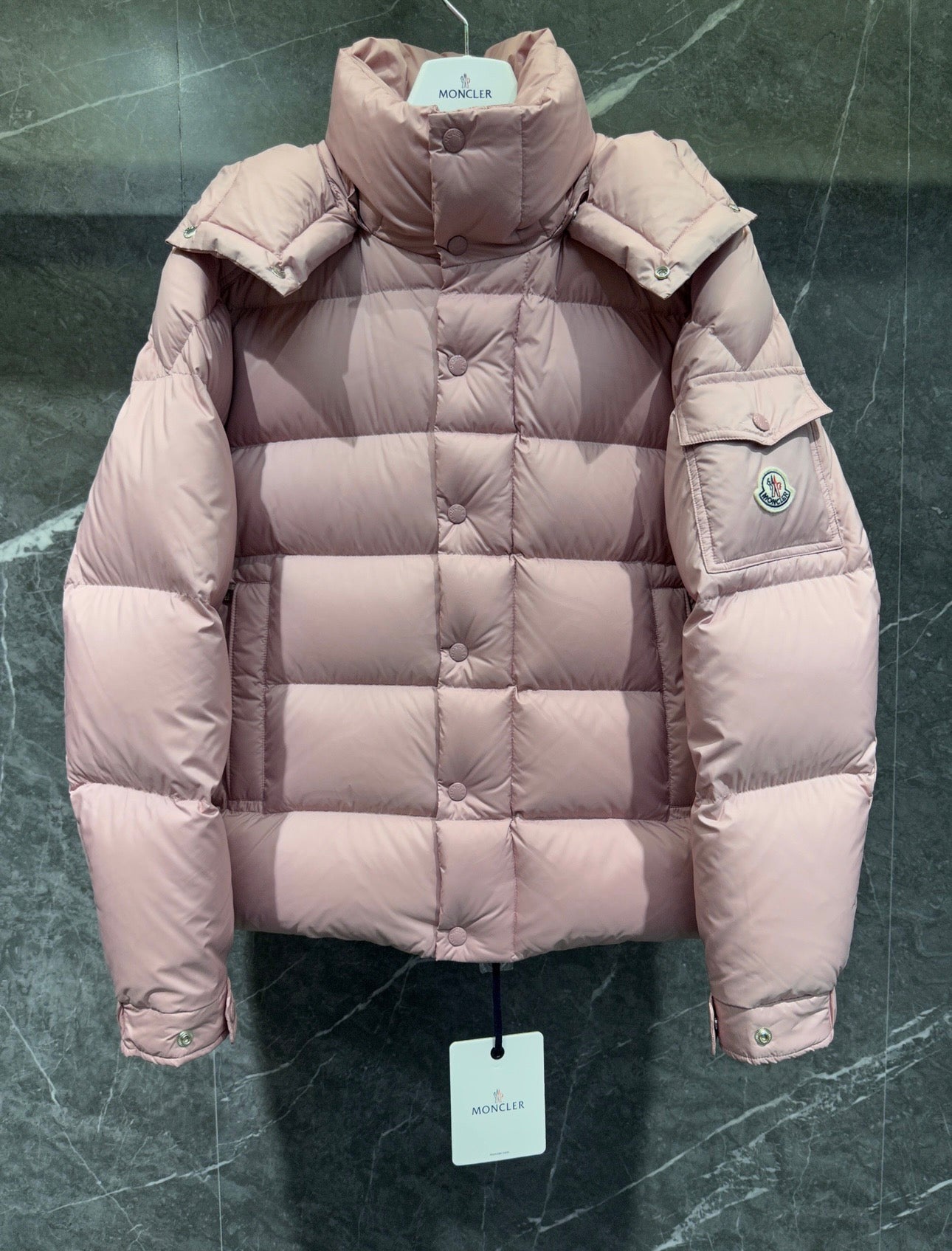 Maya 70 후드 쇼트 다운 자켓 (여성전용)