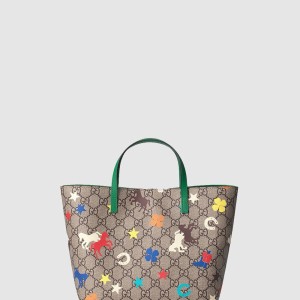 플라워 캔버스 토트백 410812