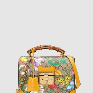 패드락 GG 스몰 뱀부 토트백 603221