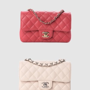 클래식 캐비어 뉴미니 샴페인골드 A69900