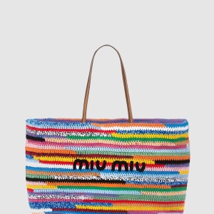 라피아 앤 코튼 토트백 5BG228