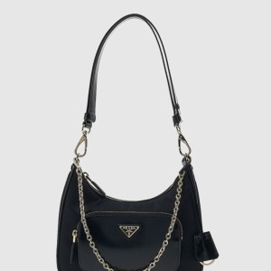 브러시드 미니백 1BC198