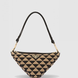 심볼 레더 패브릭 미니백 1BC176