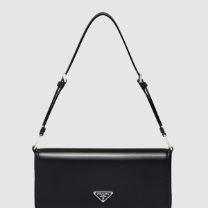 브러시드 가죽 프라다 팜므백 1BD323