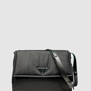 리나일론 패딩 숄더백 라지 1BD256