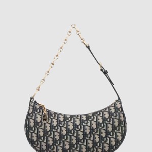 오블리크 자카드 CD 라운지 체인 토트백 M2262