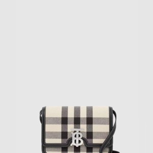 스몰 체크 캔버스 TB백 80522891