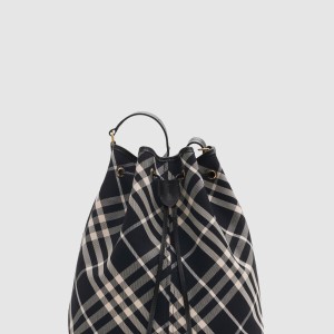 미디엄 체크 버킷백 80938711