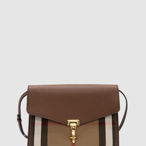 맥퀸 하우스체크 크로스백 39808261