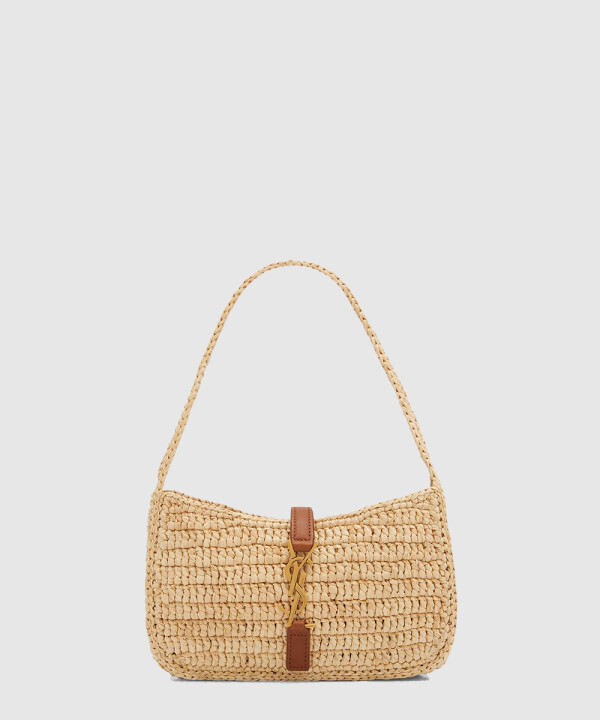 르 5 a 7 미니 숄더백 라피아 710318