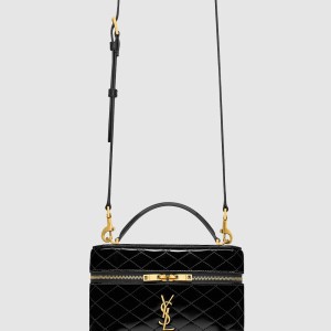 페이턴트 가죽 소재의 GABY 배니티백 7667310