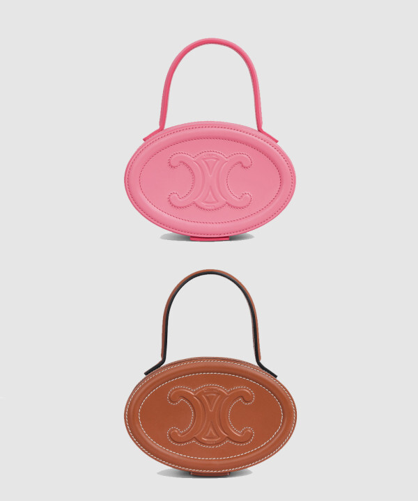 오벌 토트백 198613