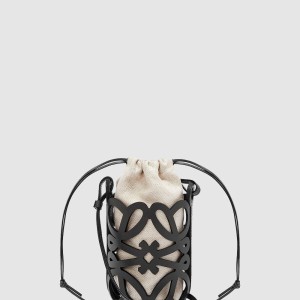 애너그램 컷아웃 포켓 - 클래식 카프스킨 & 캔버스