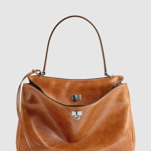 로데오 미디엄 핸드백 탠 7897722