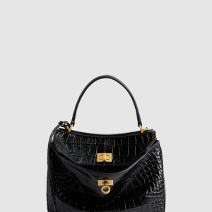 로데오 미니 크로커다일 엠보싱 핸드백 795456